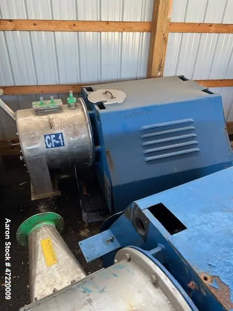 Used KRAUSS MAFFEI SZ-21 Basket Pusher Centrifuges Illinois US | Aaron Equipment #85596