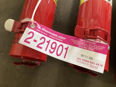 Used _UNKNOWN_ _UNKNOWN_ Fire Extinguishers Michigan US | Miedema Asset Management Group #1487847