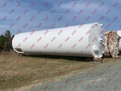 Used Silo, 12' x 48', Welded Steel, Qty. (2) Available, 4390 Cu Ft ea