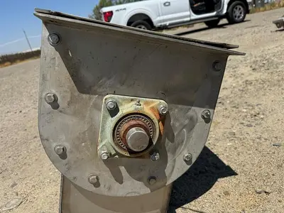 Conveyor, Screw, 9" X 8'3", Stainless Steel, With Drive, #5880240