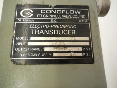 CONOFLOW GT38ED TRANSDUCER