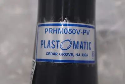 PLAST-O-MATIC PRHM050V-PV Pressure Regulator,1/2 In,5 to 125 psi STOCK H1271