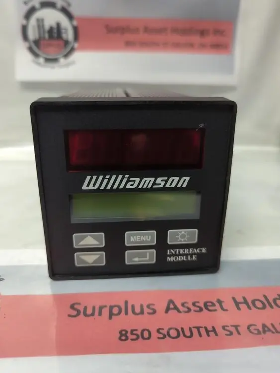 Used WILLIAMSON MODEL IM Misc Electrical & Power Parts Ohio US | Surplus Asset Holdings #1237390