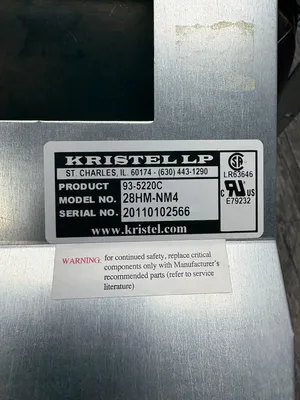 KRISTEL 28HM-NM4 Electrical/PLC/Automation | ESS Industrial Equipment Sales (11)