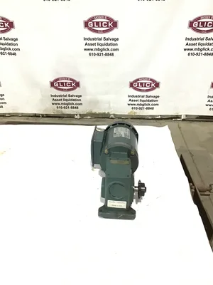 Reliance Electric P14H1448G Three Phase AC Motor with Dodge Tigear Speed Reducer
