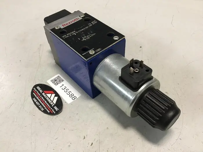 Used REXROTH 54WE10X8433/CG24K4YAWA08 SO909 Valves/Fittings Michigan US | Ideal Machinery #598271