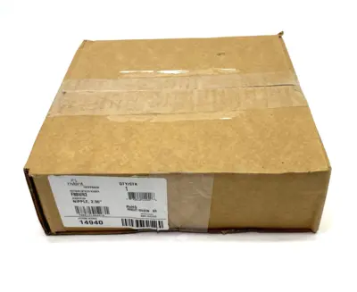 NEW HOFFMAN NVENT NIPPLE FEED-THROUGH WIREWAY, 8.00" X 8.00" X 2.00" GRAY