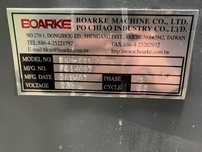 Used BOARKE MACHINE CO BKM52103NRK Wide Belt Sanders Ohio US | HGR 24 #1006500