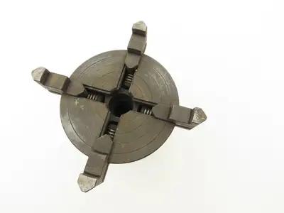 Hardinge 36HC 4-Jaw Independent Manual Lathe Chuck 5" OD W/5 To 2 Morse Taper