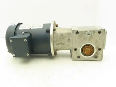 Leeson Cone Drive C4T17FC B03 Gear Motor 1/3Hp 58rpm 230/460V 3PH LH 56C