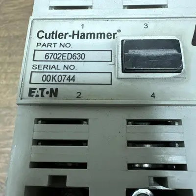 USED CUTLER-HAMMER 6702ED630