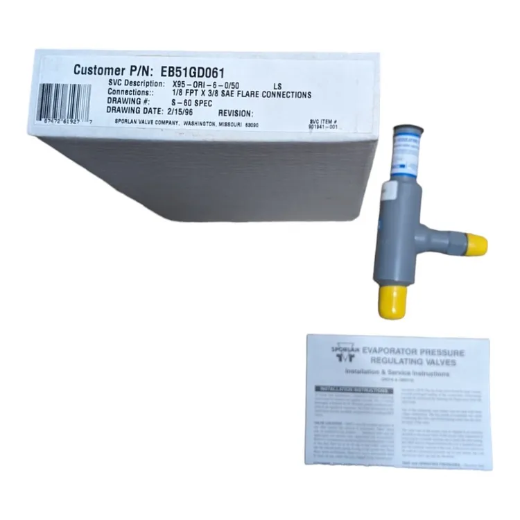 New | in-Stock SPORLAN EB51GD061 Chiller & Refrigeration Parts Saskatchewan CA | Tools of Industry #1519196