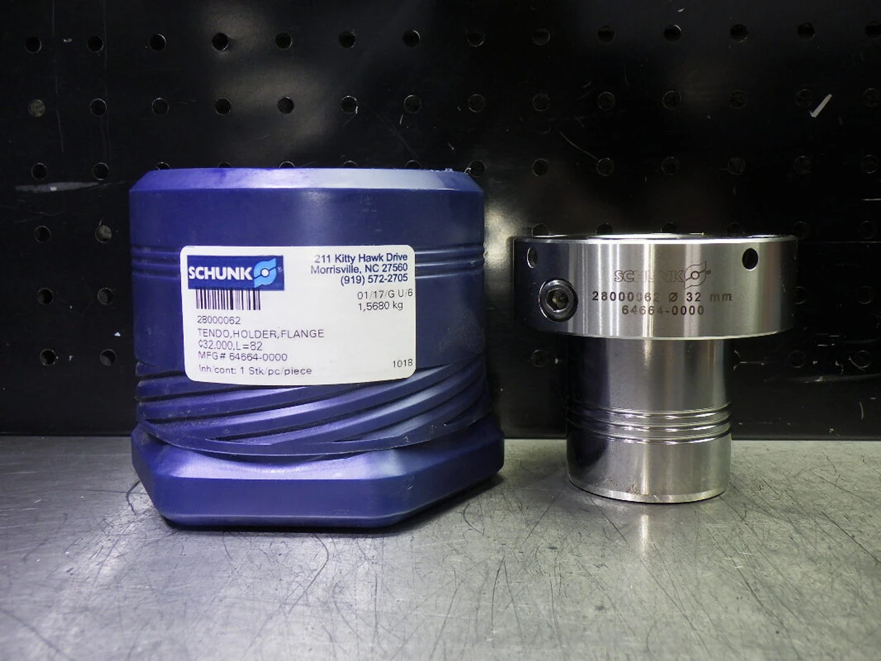 Schunk 32mm Hydraulic Adapter Flange 28000062 (LOC1270B)