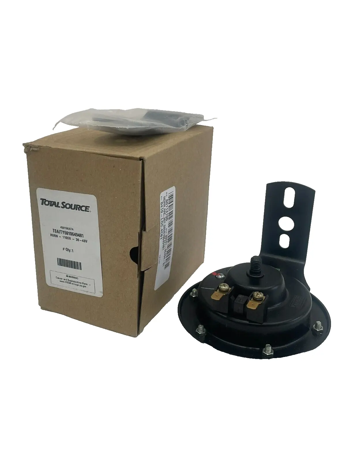 NEW TOTAL SOURCE TY5910649481 HORN 110DB 36-48V