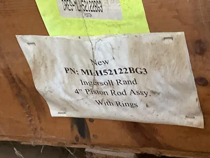 Ingersoll Rand 4” Piston and Rod Assembly PN MLH52122BG3