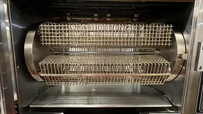 Used BKI Used BKI DR-34 Countertop Electric Rotisserie Oven - 240V 1PH Electric Ovens Illinois US | Falcon Restaurant Supply #1374393