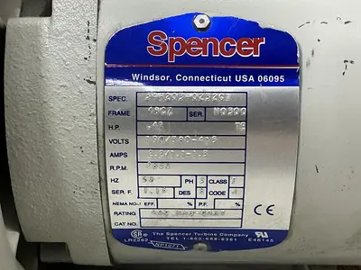 USED SPENCER 34H203-0232G1
