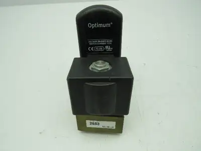 Optimum 2683 Drain Valve Solenoid Timer 10 Sec / 45 Min 1/2" NPT Brass 24 VDC