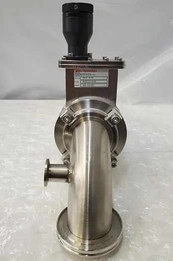 EDWARDS GVI 63M GATE VALVE WITH STAINLESS STEEL ADAPTER