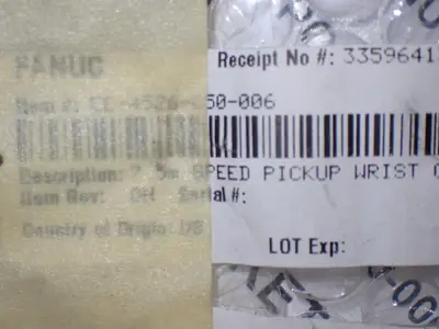 New | in-Stock FANUC EE4526650006 Robot Parts Ohio US | HGR 24 #1132214