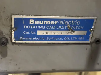 40 TON RLM MODEL #R40 4-POST CUTOFF PRESS & SERVO DIE ACCELERATOR: YOBRO #23887