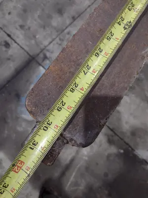 10 TON X 40" WIDE MAZZELLA C-HOOK CRANE COIL LIFTER: STOCK #23568