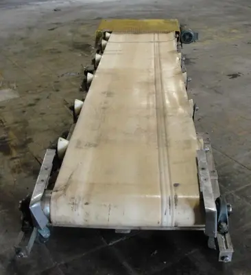 SPC8897  Conveyor Griffin & Company belt conveyor Stainless Steel, 29.5" wide x 150" long