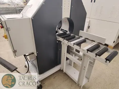 USED 2021 EDDA 450 SEMI-AUTO HORIZONTAL WRAPPING MACHINE