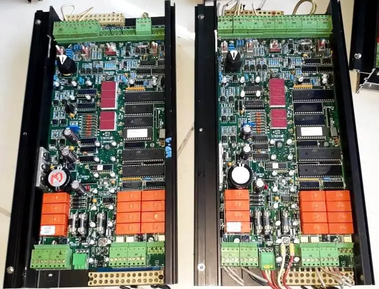 (9) Alfa-Laval EPC-400 control units.