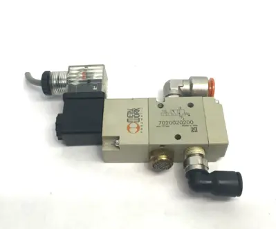 Used Metal Work Pneumatic Pneumatic Solenoid Valve 3/2 NC Mech. Spring Reset 1/4BSP Solenoid Valves Michigan US | Maverick Industrial Sales #1393387