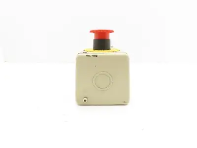 Fuji Banner AHX922A Push Button Enclosure E-Stop 2-Color Touch Sensor