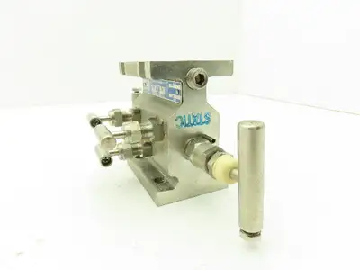 Tyco M6TAVDS Natural Gas Manifold 5 Valve 316 Stainless Steel