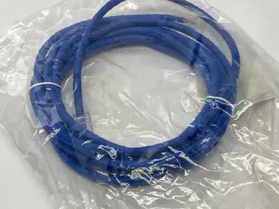 556-110-010 | Legrand  Q-Series Patch Cords CAT6 Non-Booted Blue 10ft LOT OF 5 - New