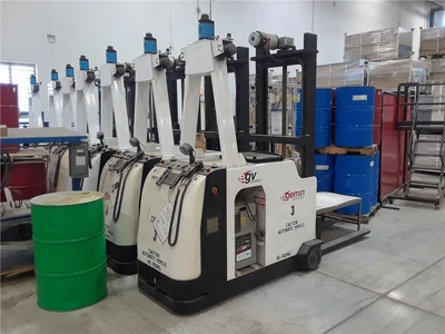 2017 Egemin EGV Automated Forklifts, 2,500 LB Capacity