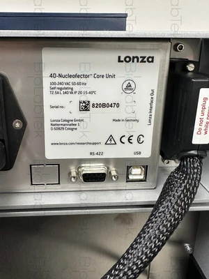 USED Lonza 4D-Nucleofector