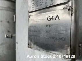 Used 304L Stainless Steel 1st Stage Crystallizer. 3000 Gallons Capacity