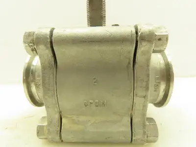 Tri-Clover CF3M Ladish Sanitary Stainless Steel 1-7/8"Ball Valve w/o Handle CF3M