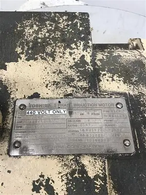USED TOSHIBA JIS C 4004 50 HP