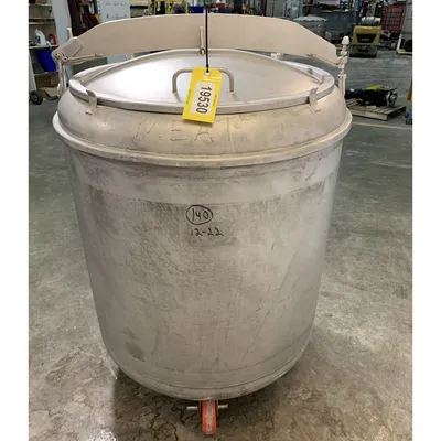 Used Inject Star Stainless Steel Vacuum Drum Batch Tumbler - 500L [PART]