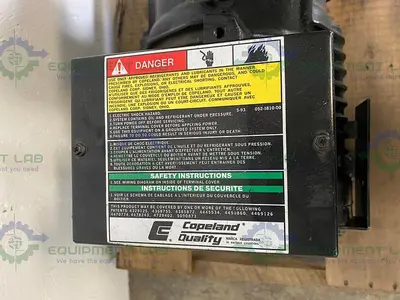 USED COPELAND COPELAMETIC 9TL1-0765-TFD-202 REFRIGERATION COMPRESSOR 7.5 HP 3 PHASE