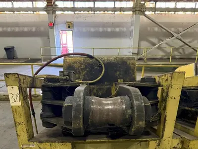 40 Ton Bradley Adjustable Telescoping Coil Lifting Grab Tongs