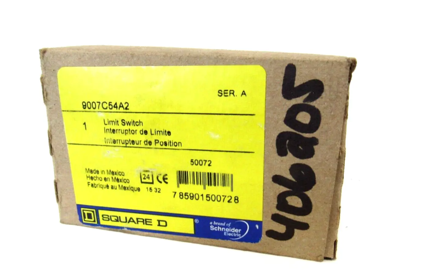 NEW SQUARE D 9007C54A2 LIMIT SWITCH