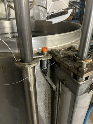 200L S/S JKTD Contra Rotational Cream Homogenizer Reactor
