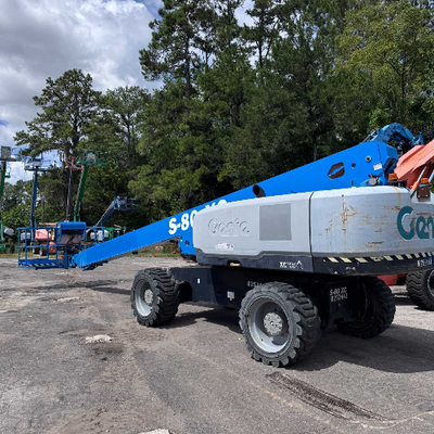 Used 2018 Genie S-80XC Telescopic Boom Lifts Florida US | Stack Equipment #1502692