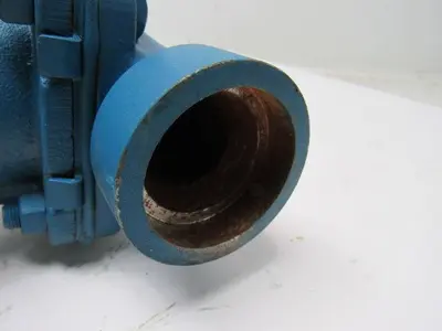Dia-Flo 015-2472-903-00M 1-1/2" Weir Diaphragm Valve Cast Steel Socket Weld