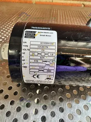 Used BODINE 33A3BEPM GEAR MOTOR 1/12 HP W/KB ELECTRONICS KBPC-240D CONTROLLER Gearmotors California US | Equipment Lab #1461681