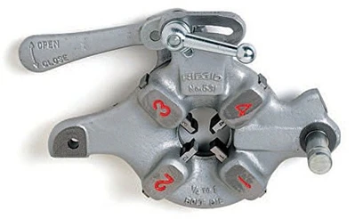 Ridgid 47645 500B 1/4 to 1 Inch Bolt Threading Die Head, Without Dies [Refurbished]