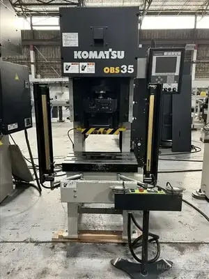 Used 2016 KOMATSU OBS35-34K2M Gap Frame (OBS) Presses Illinois US | Perfection Global, LLC. #1002544