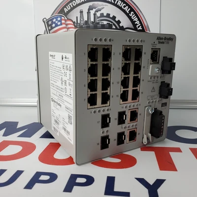 Used Allen-Bradley 1783-BMS20CGN PLC Ethernet Equipment California US | American Industrial Supply Co. #1460068