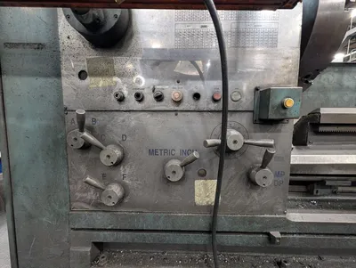 2009 Kuraki PA3512030 Manual Lathe 28" 4-Jaw Chuck; 460/3/60; Apprx. 120" distance between